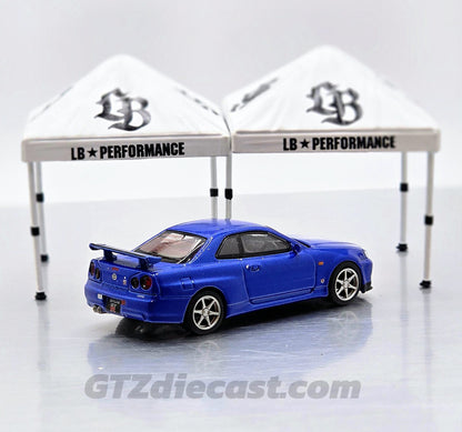 #759 Nissan Skyline GT-R(R34) V-Spec Bayside Blue