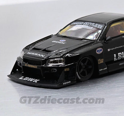 nissan LB-ER34 Super Silhouette 844 Black