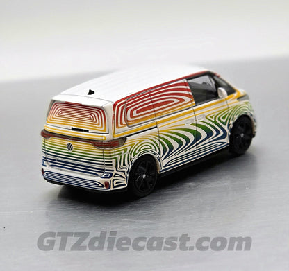 VW ID Buzz Prototype Rainbow
