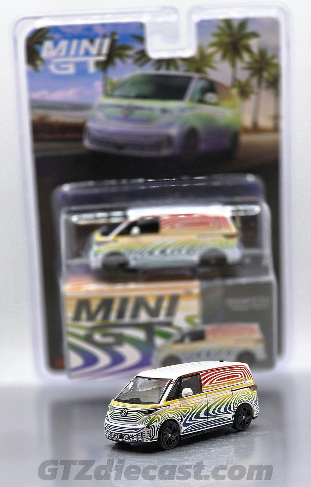 VW ID Buzz Prototype Rainbow