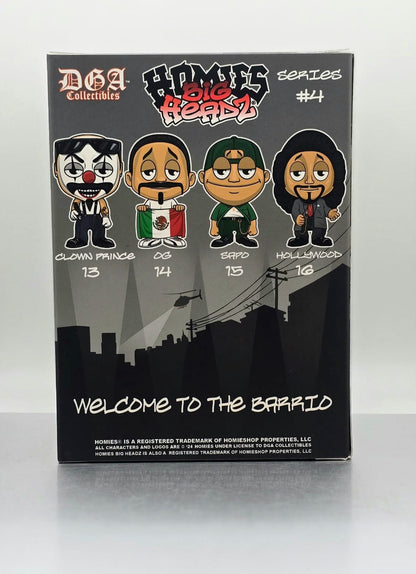 Homies Figures 4.5″ Big Headz Series 4 – Clown Prince