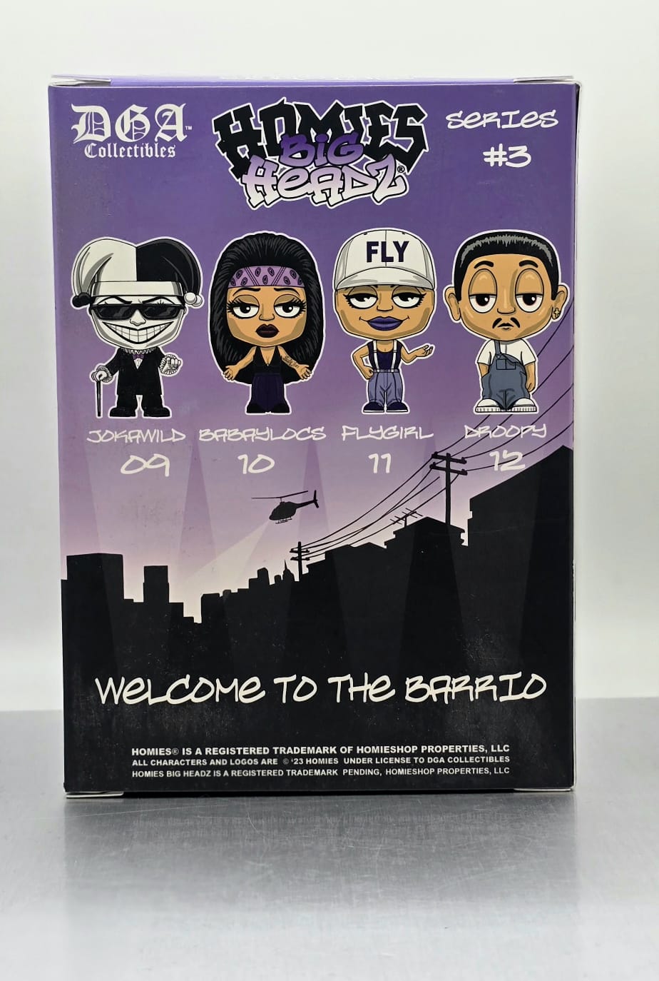 JOKAWILD 4.5" Figure Homies Big Headz Series 3