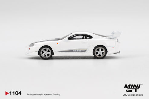 Mini GT #1104 1:64 Toyota Supra VeilSide Combat V-I – White