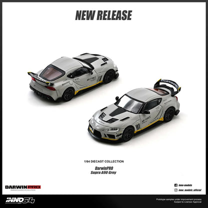 INNO64 1/64 TOYOTA SUPRA A90 "DarwinPRO" Matt Grey IN64-A90DP-MGRAY