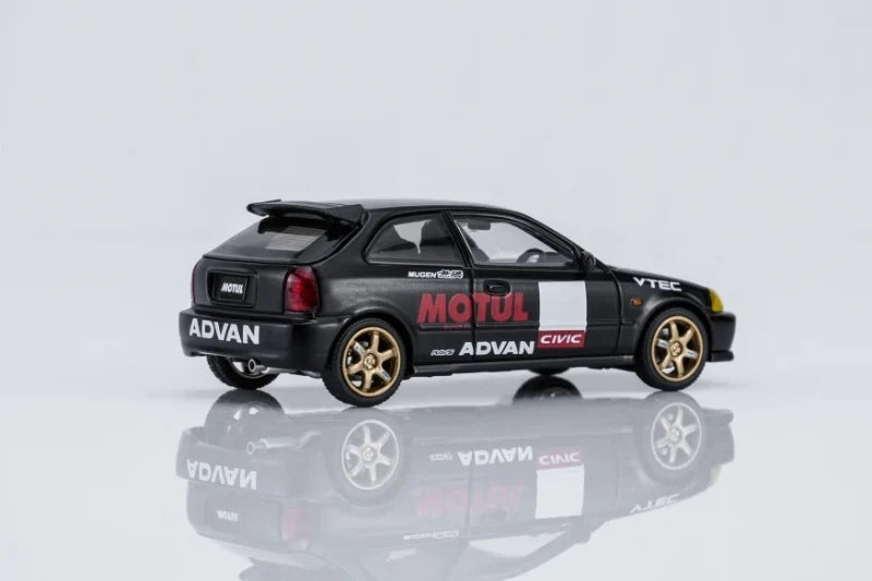 (COMING SOON) MOTORHELIX 164 Honda Civic TYPE R (EK9) No Good Racing Motul M65024