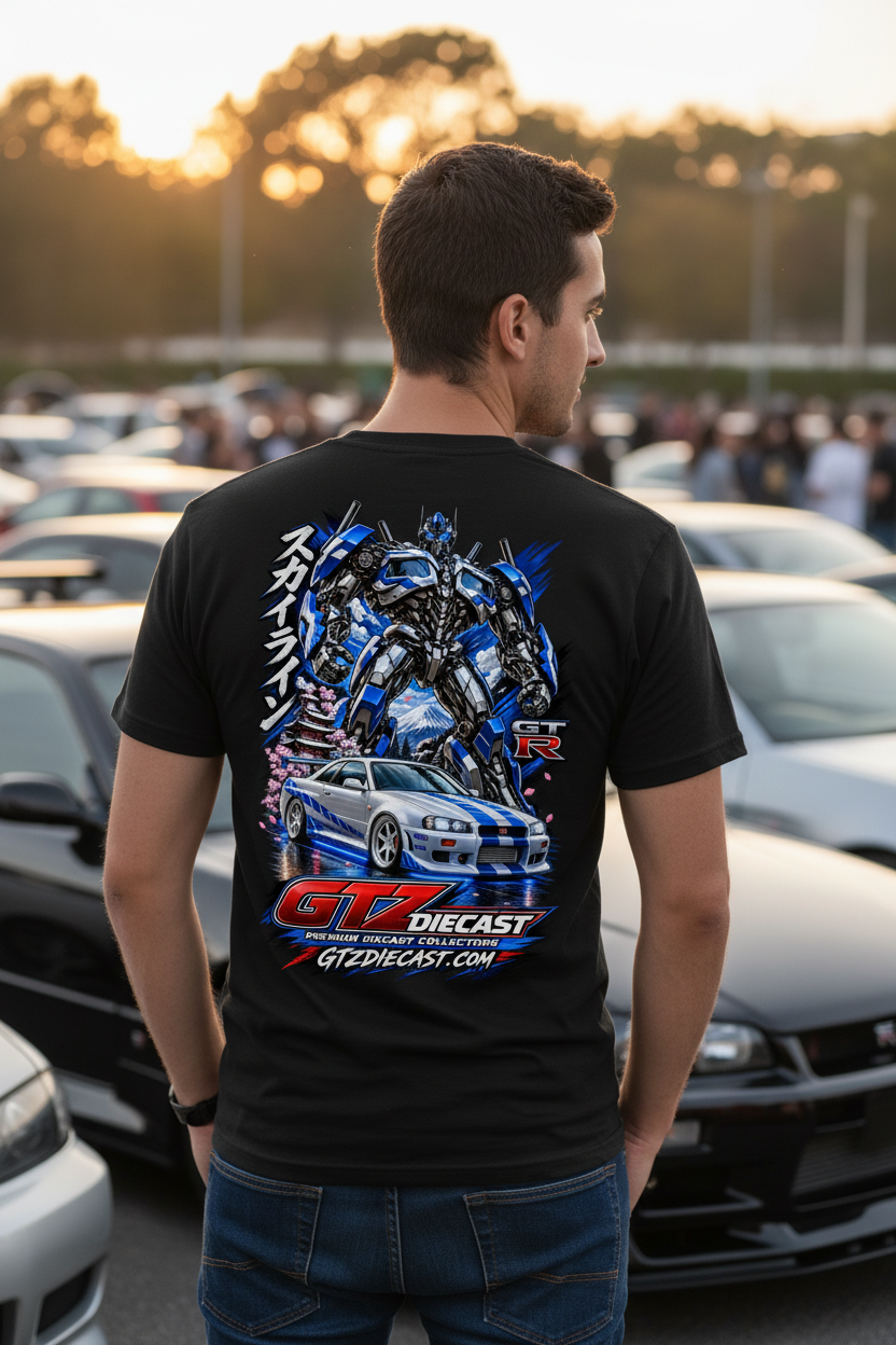 GTZ Diecast T-Shirt Car Meet Model