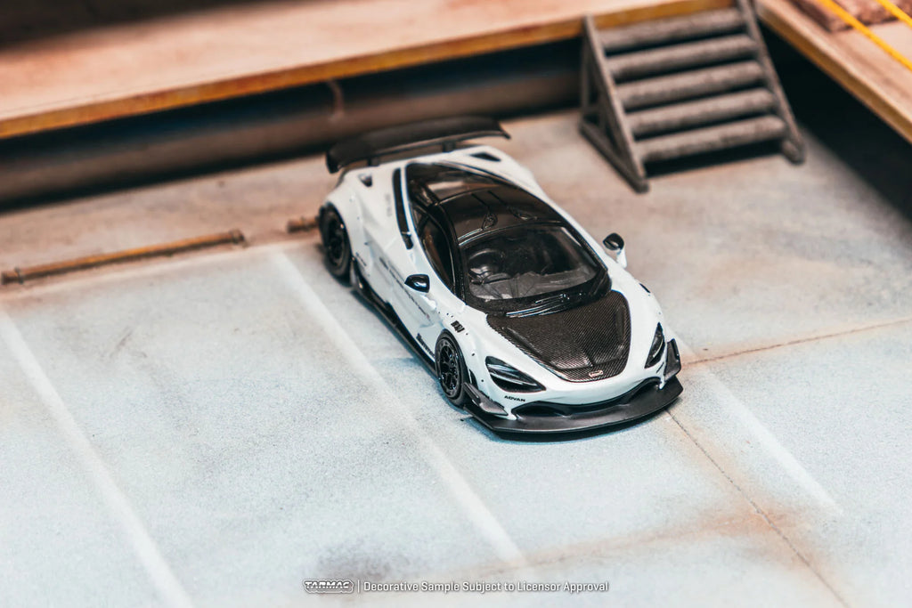 (COMING SOON)  TARMAC COLLAB64 1/64 LB-WORKS 720S White T64-106-WH