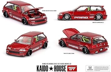 KAIDO HOUSE //156 Honda Civic (EF) Red