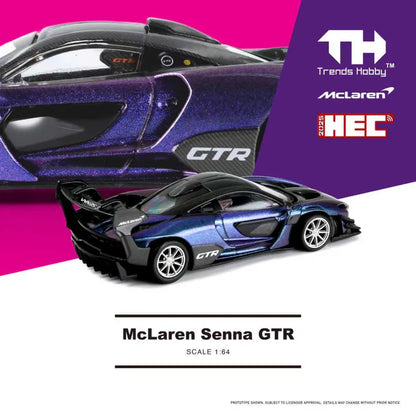 Trends Hobby 1/64 McLaren Senna GTR Magic Purple HCFC 2025 Limited Edition 241080J