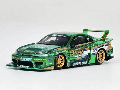 Mini GT #858 1:64 Nissan LB-Super Silhouette S15 SILVIA LBWK 2024 Fausto Racing