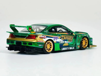 Mini GT #858 1:64 Nissan LB-Super Silhouette S15 SILVIA LBWK 2024 Fausto Racing