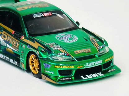 Mini GT #858 1:64 Nissan LB-Super Silhouette S15 SILVIA LBWK 2024 Fausto Racing