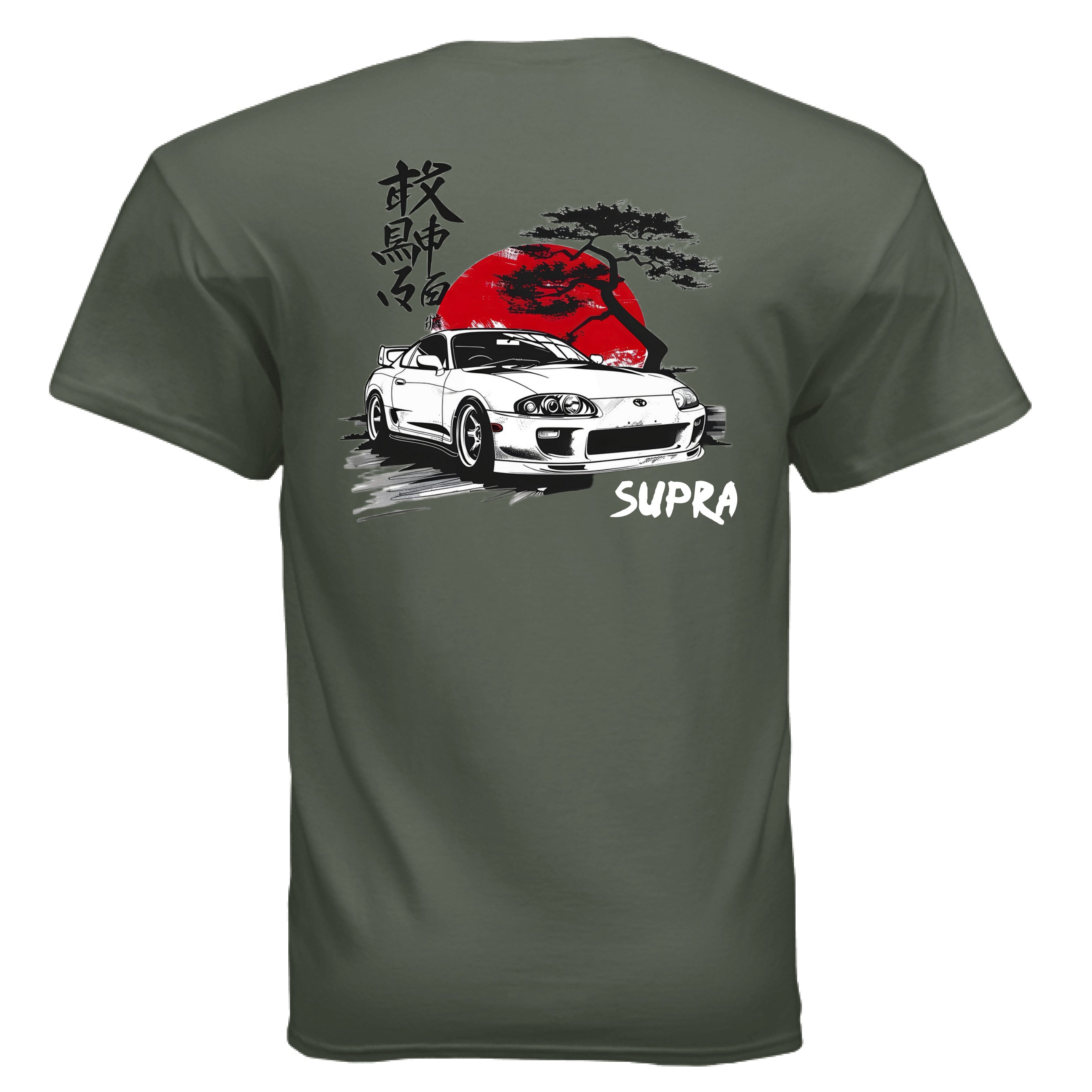 MILITARY GREEN - BACK