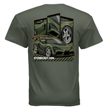 MILITARY GREEN - BACK