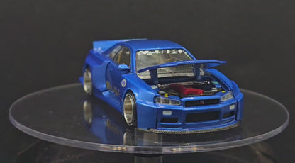 Nissan Skyline GT-R(R34) Blue //158