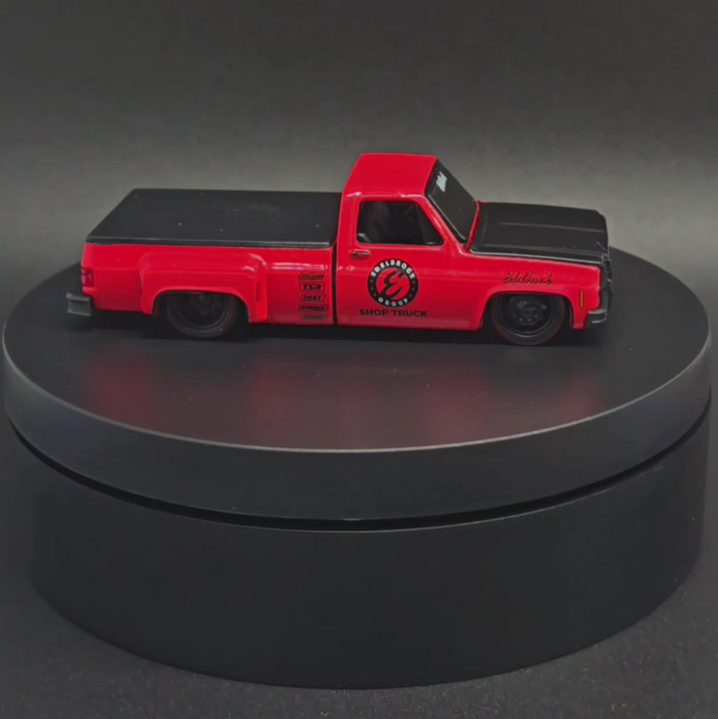 M2 Machines 1:64 1978 Chevrolet Cheyenne Super 30 Custom EDELBROCK – Red – MiJo Exclusives Limited Edition