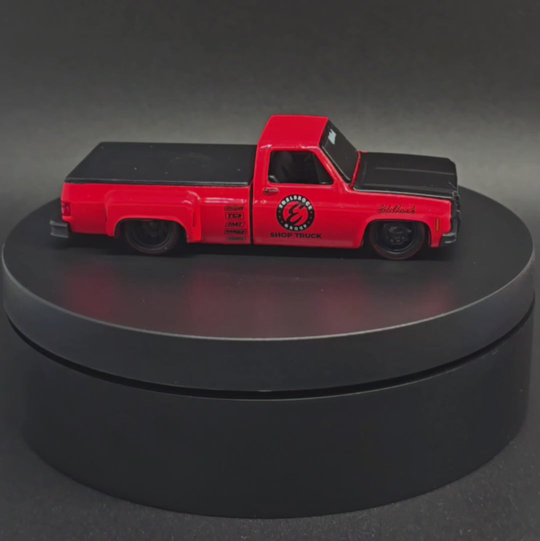 M2 Machines 1:64 1978 Chevrolet Cheyenne Super 30 Custom EDELBROCK – Red – MiJo Exclusives Limited Edition
