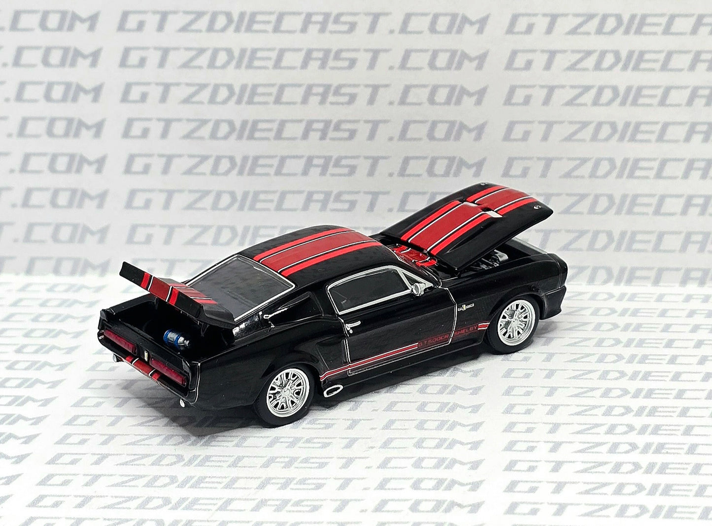 Pop Race - Shelby Mustang GT500 Dark Chrome - Scale 1/64 PR64-218