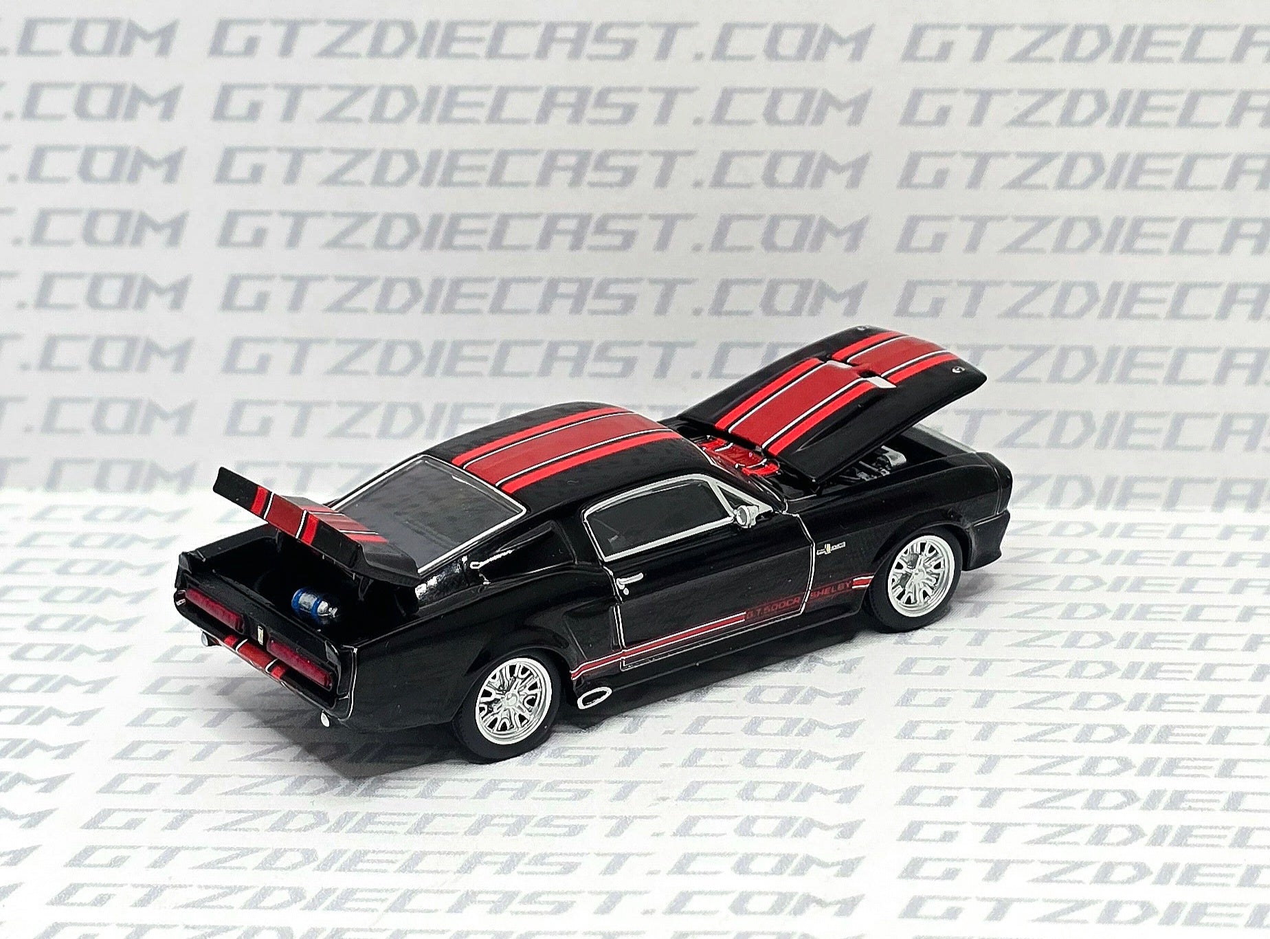 Pop Race - Shelby Mustang GT500 Dark Chrome - Scale 1/64 PR64-218
