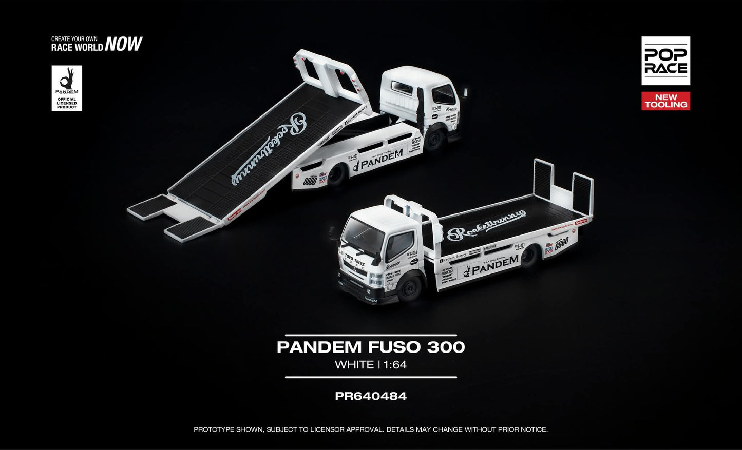 (Pre order) Pop Race Pandem Fuso 300 Flat Bed