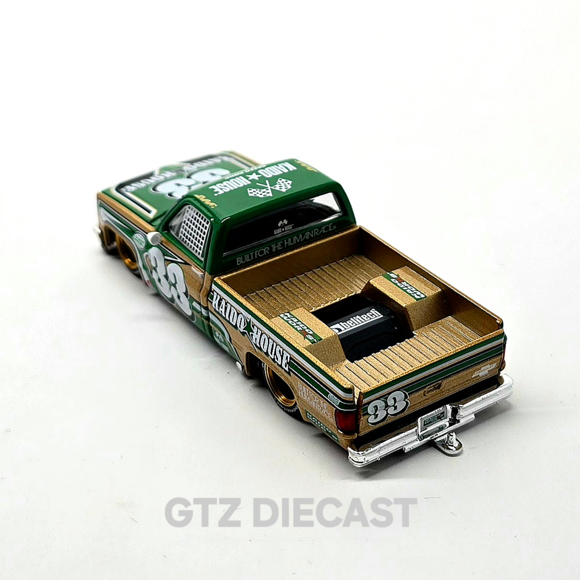 Kaido House x Mini GT Chevrolet Silverado Kaido Intimidator V2 – Beige #267