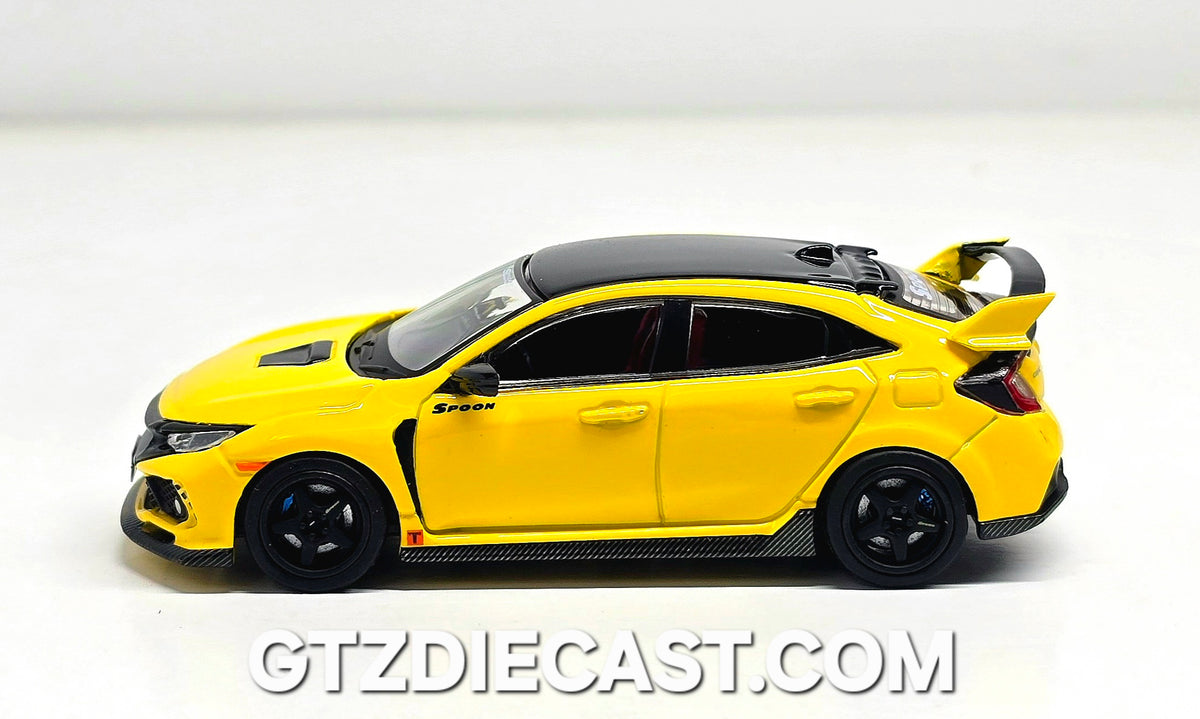 HONDA CIVIC TYPE-R (FK8) Yellow IN64-FK8-YL INNO64 1:64 SCALE