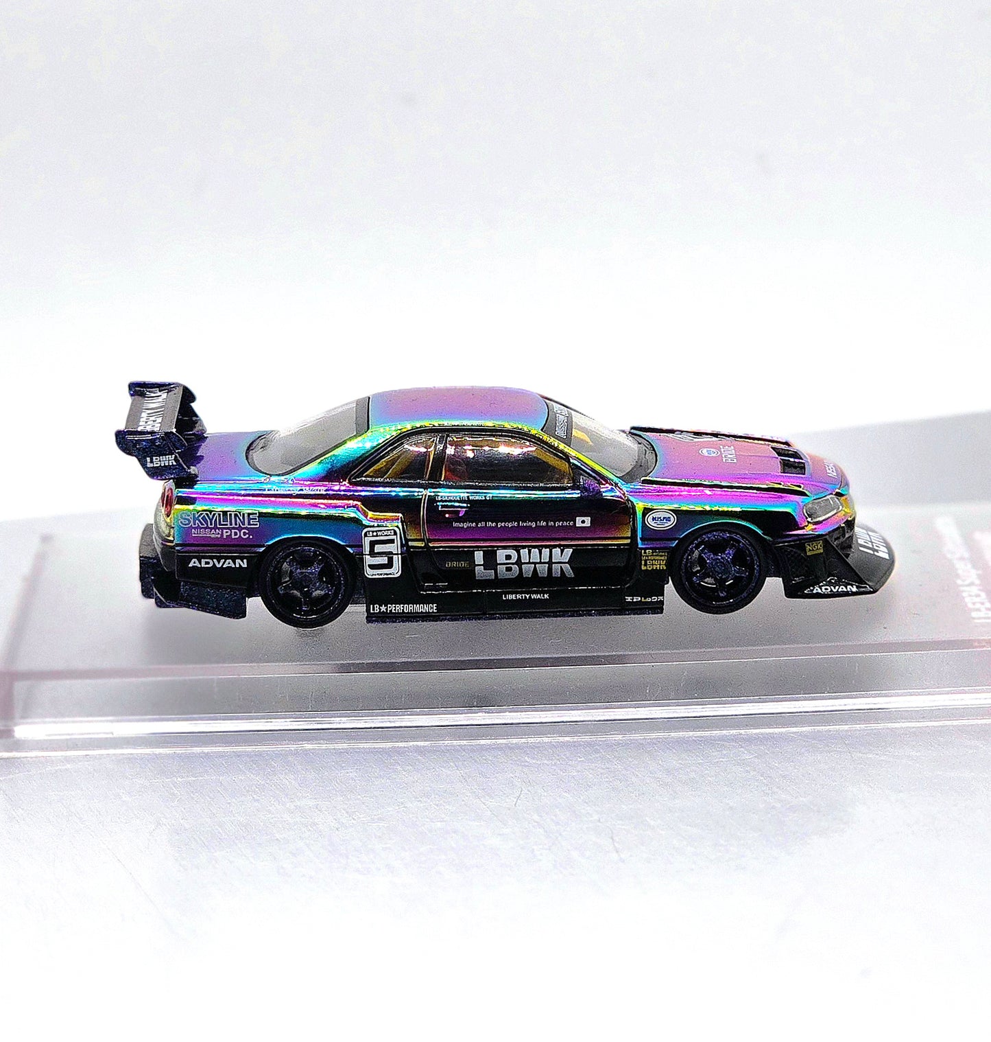 CM Nissan Skyline LB-ER34 Super Sihlouette Chrome