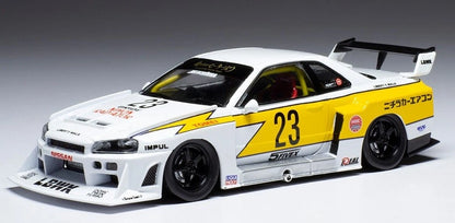IXOMODELS,NISSAN LB-ER34 Super Silhouette #23 SKYLINE 2020, 1/43