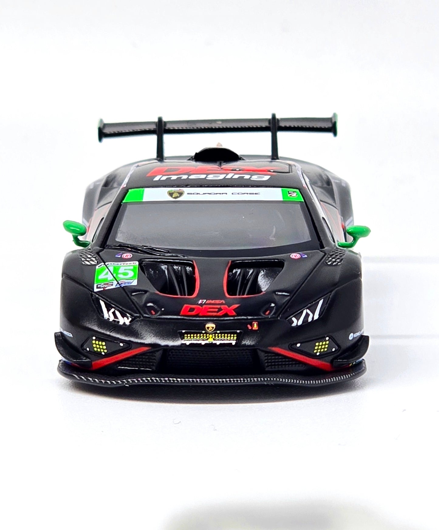 Mini GT 1:64 Lamborghini Huracán GT3 EVO2 #45 No.45 DEX Imaging 2024 IMSA Daytona 24 Hrs
