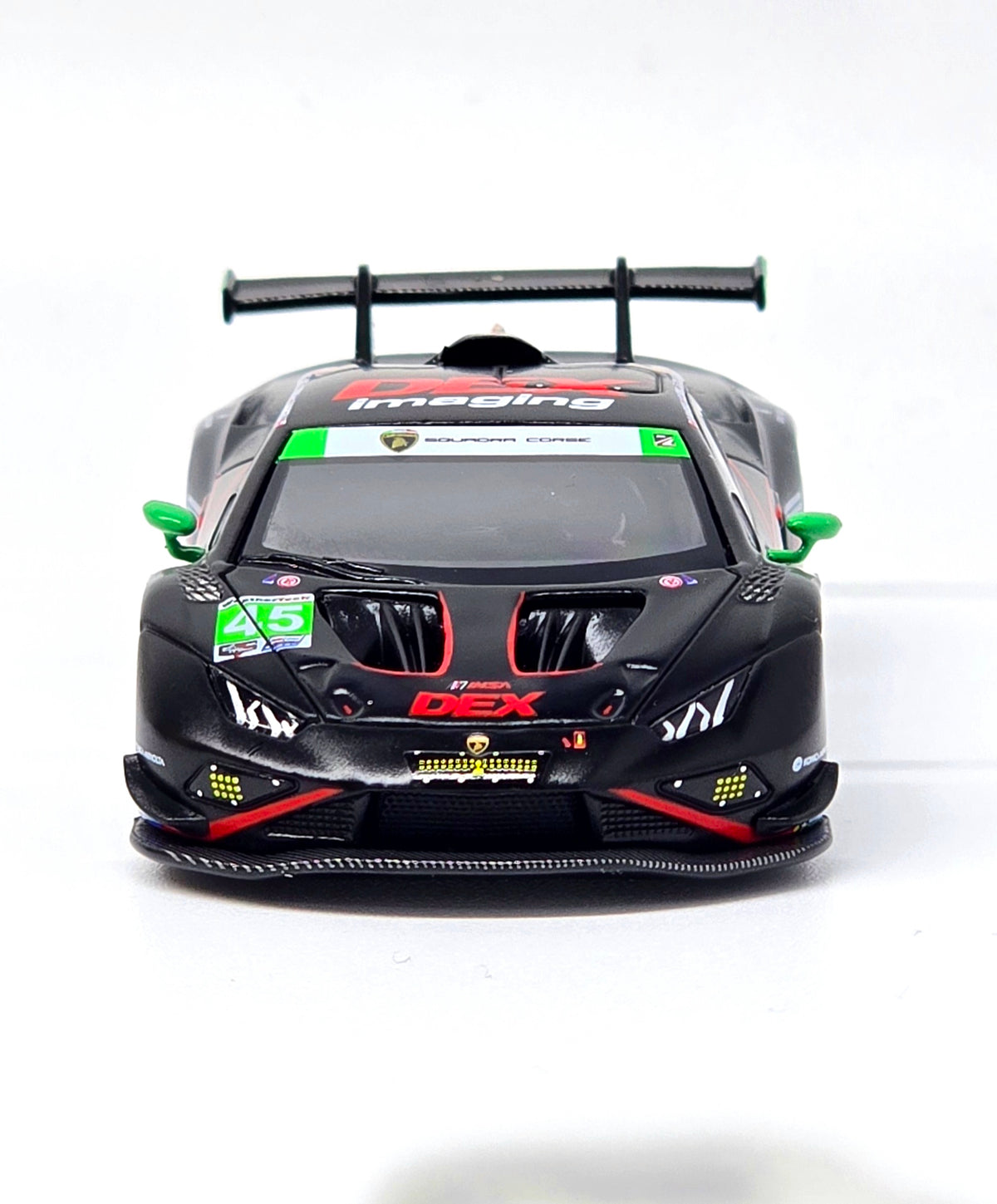 Mini GT #1129 1:64 Lamborghini Huracán GT3 EVO2 #45 No.45 DEX Imaging 2024 IMSA Daytona 24 Hrs