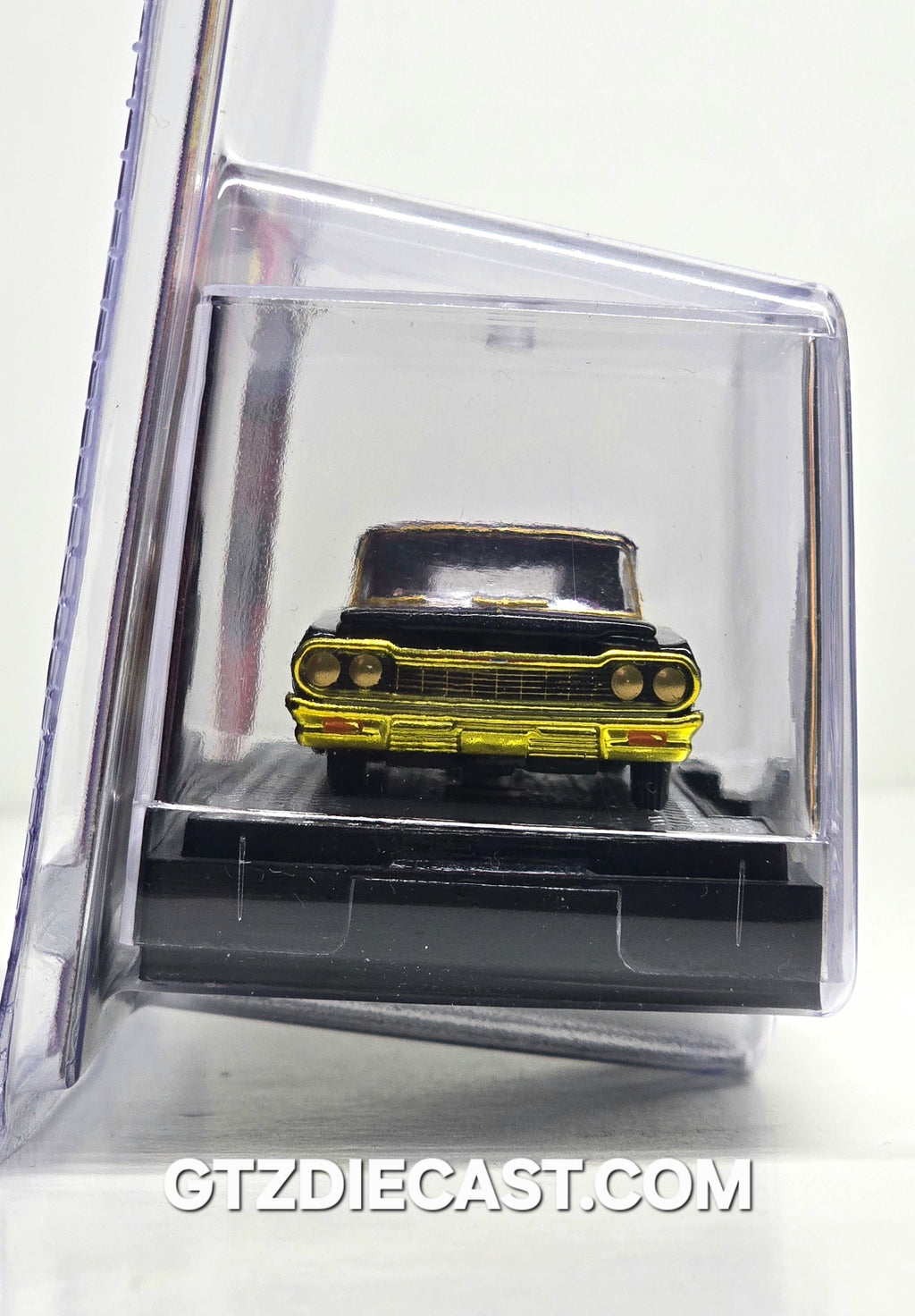 (CHASE) M2 Machines 1:64 1964 Chevrolet Impala SS 409 Convertible – Black – Hobby Exclusive