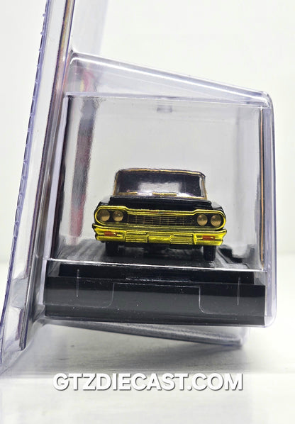 (CHASE) M2 Machines 1:64 1964 Chevrolet Impala SS 409 Convertible – Black – Hobby Exclusive