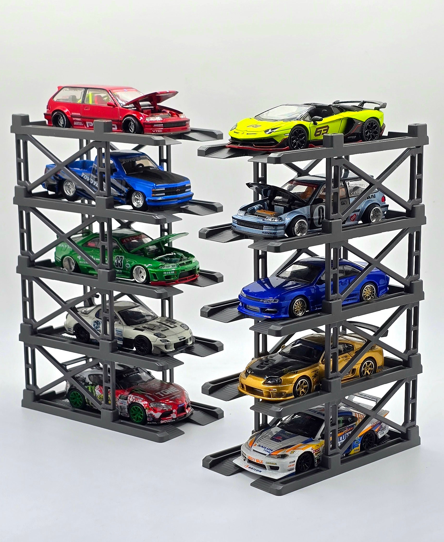 Pitbox parking Rack (10 stack)