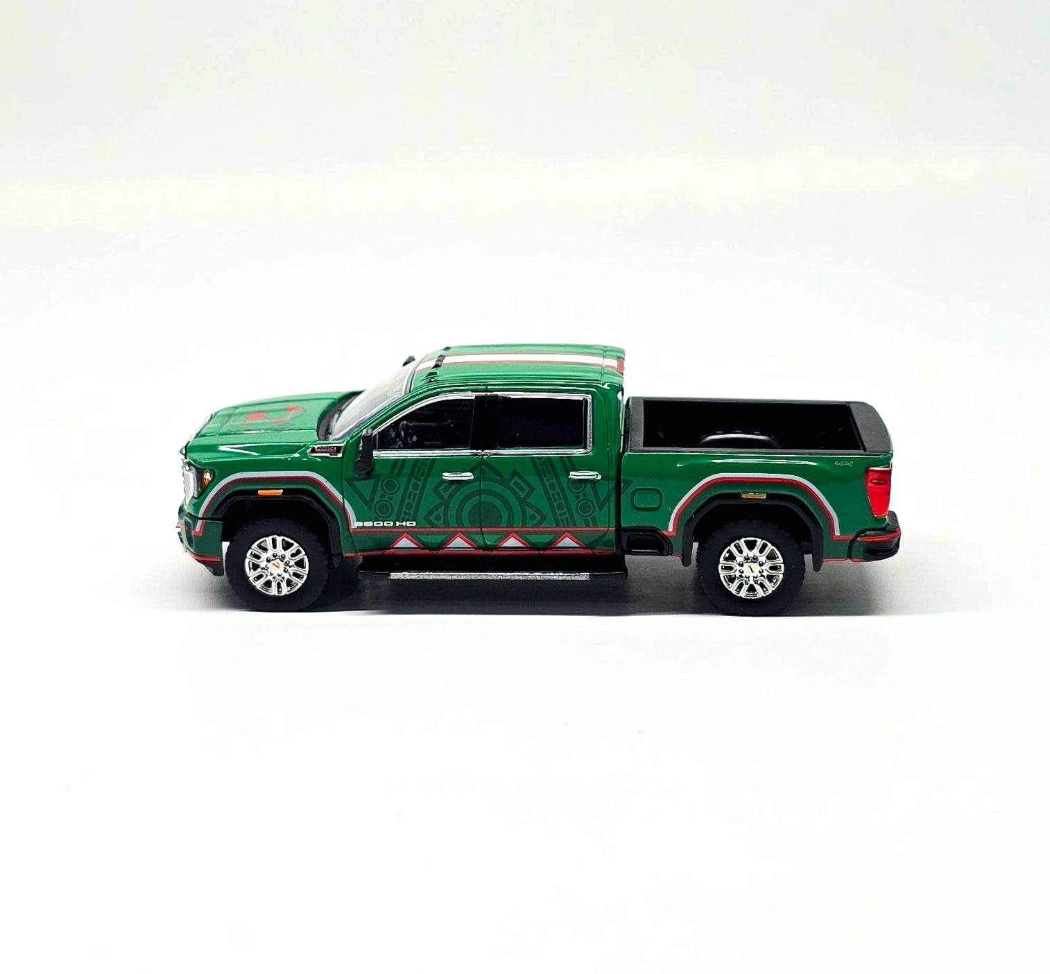Greenlight 1:64 International Soccer Celebration ’26 – 2022 GMC Sierra 3500 HD Mexico Tribute with Eagle – Limited Edition