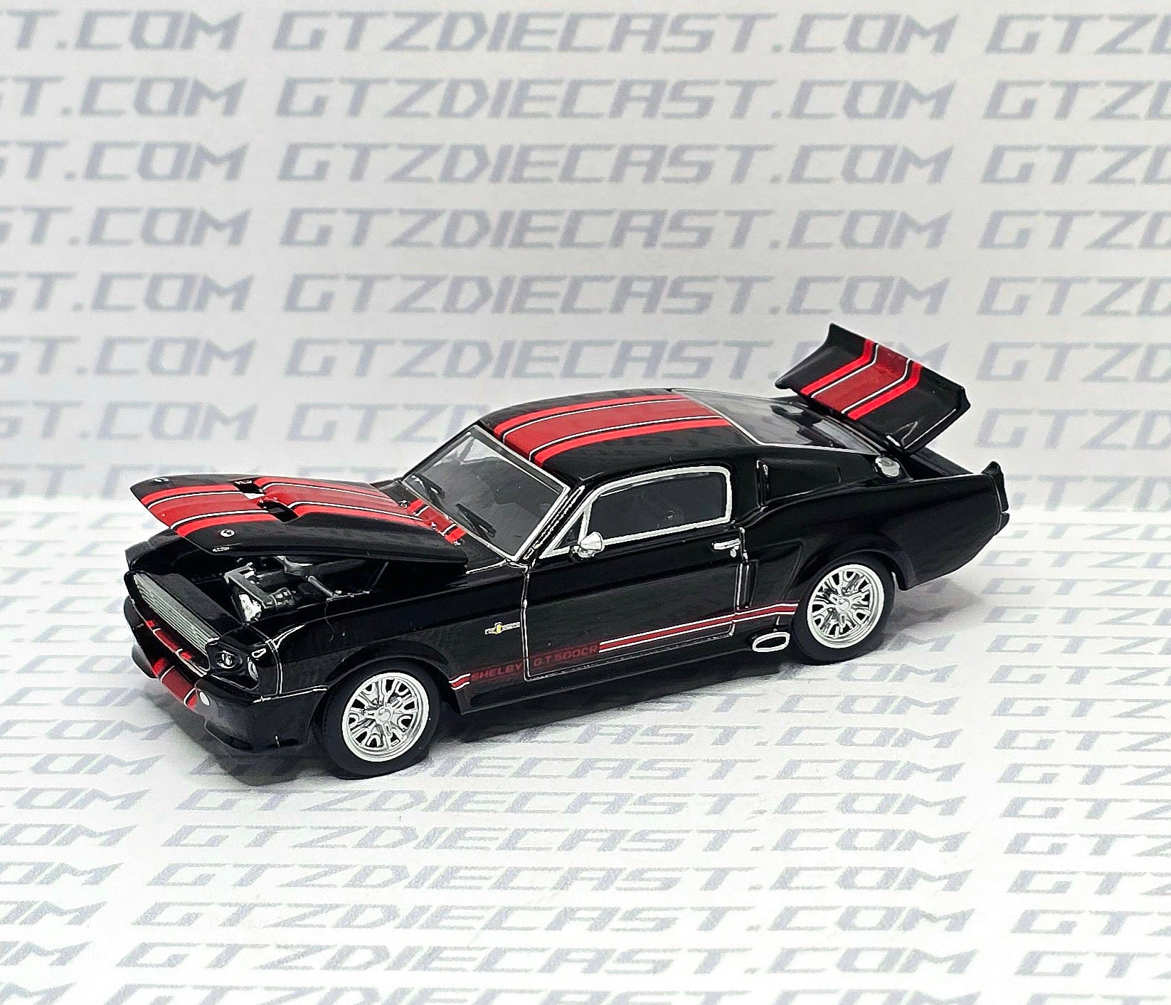 Pop Race - Shelby Mustang GT500 Dark Chrome - Scale 1/64 PR64-218