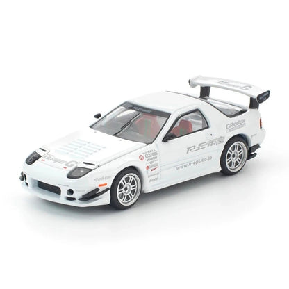 POPRACE PR64-260 MAZDA RX7 FC3S RE-AMEMIYA WHITE 1/64 POP RACE RX-7