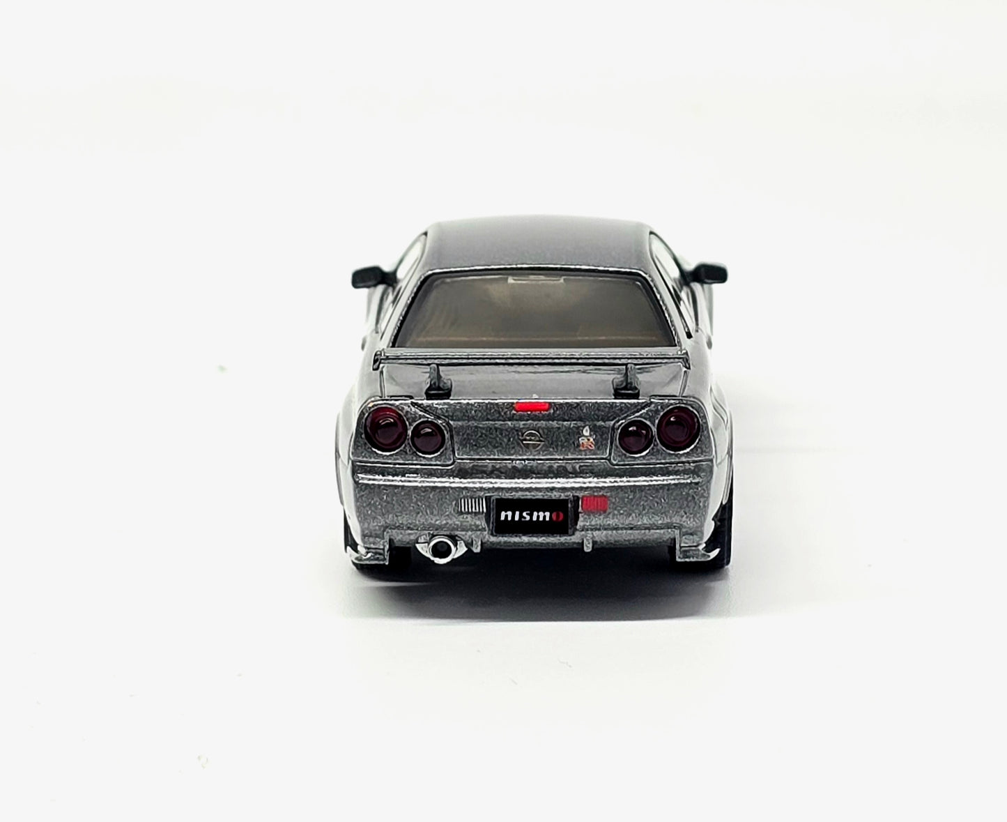 Mini GT 1:64 Nissan Skyline GT-R Dark Metal Gray (NISMO BNR34 CRS Version)