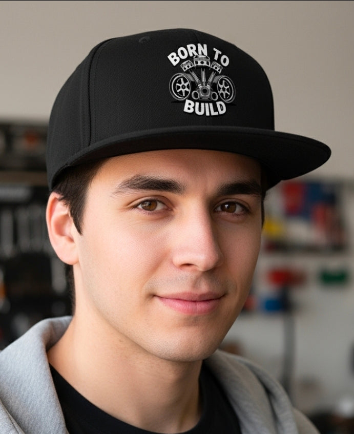 Born To Build Snapback Hat"New Era"