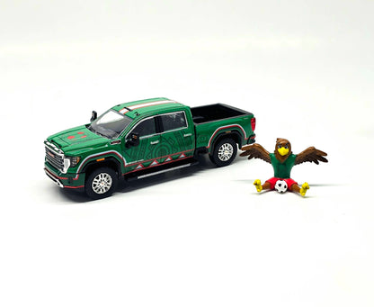 Greenlight 1:64 International Soccer Celebration ’26 – 2022 GMC Sierra 3500 HD Mexico Tribute with Eagle – Limited Edition