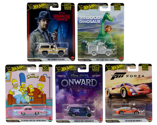 Hot Wheels 1:64 Pop Culture S Case 2026 Assortment