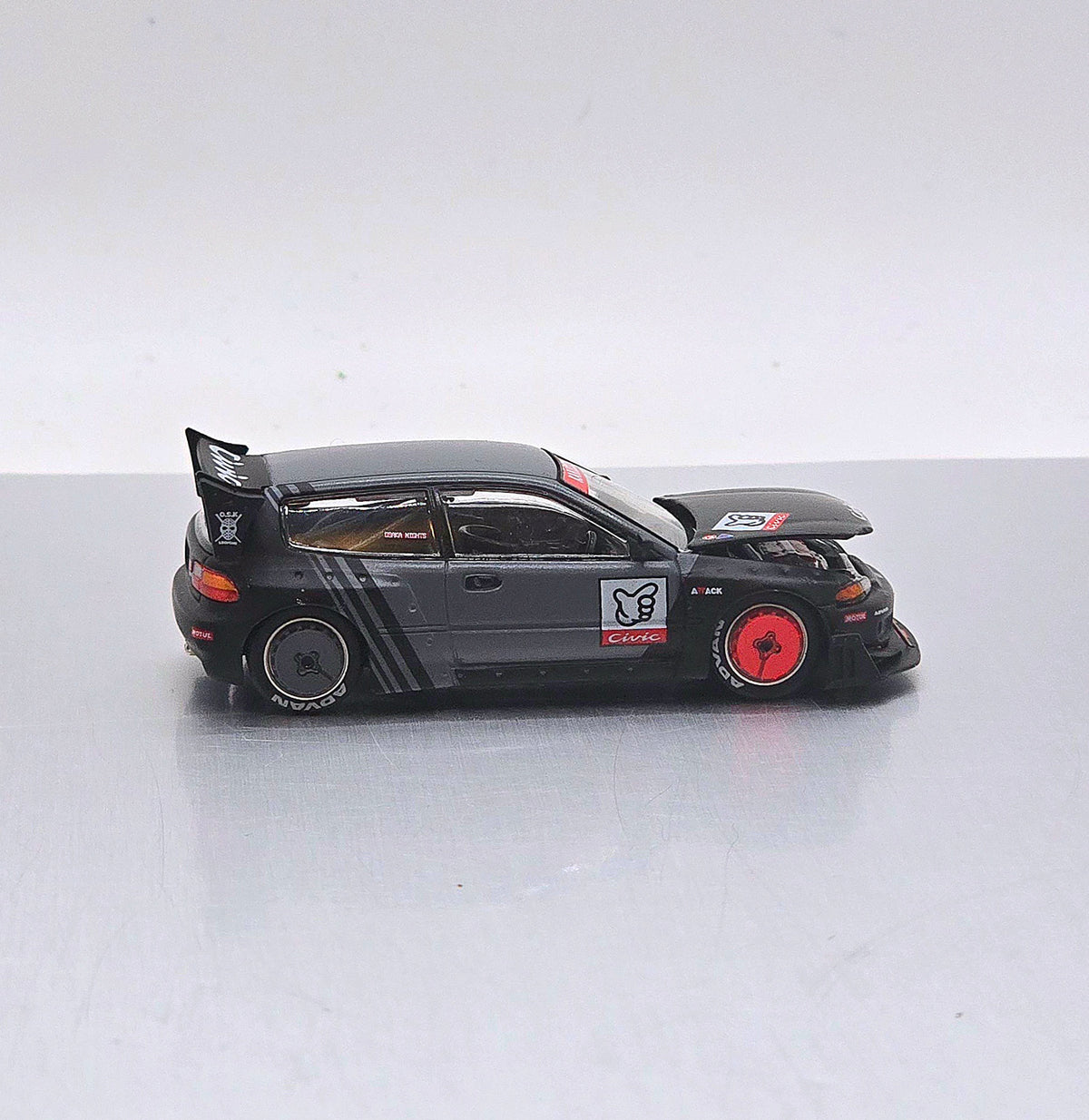 Pandem Civic EG6 KANJOZOKU POPRACE PR640163 1:64 SCALE