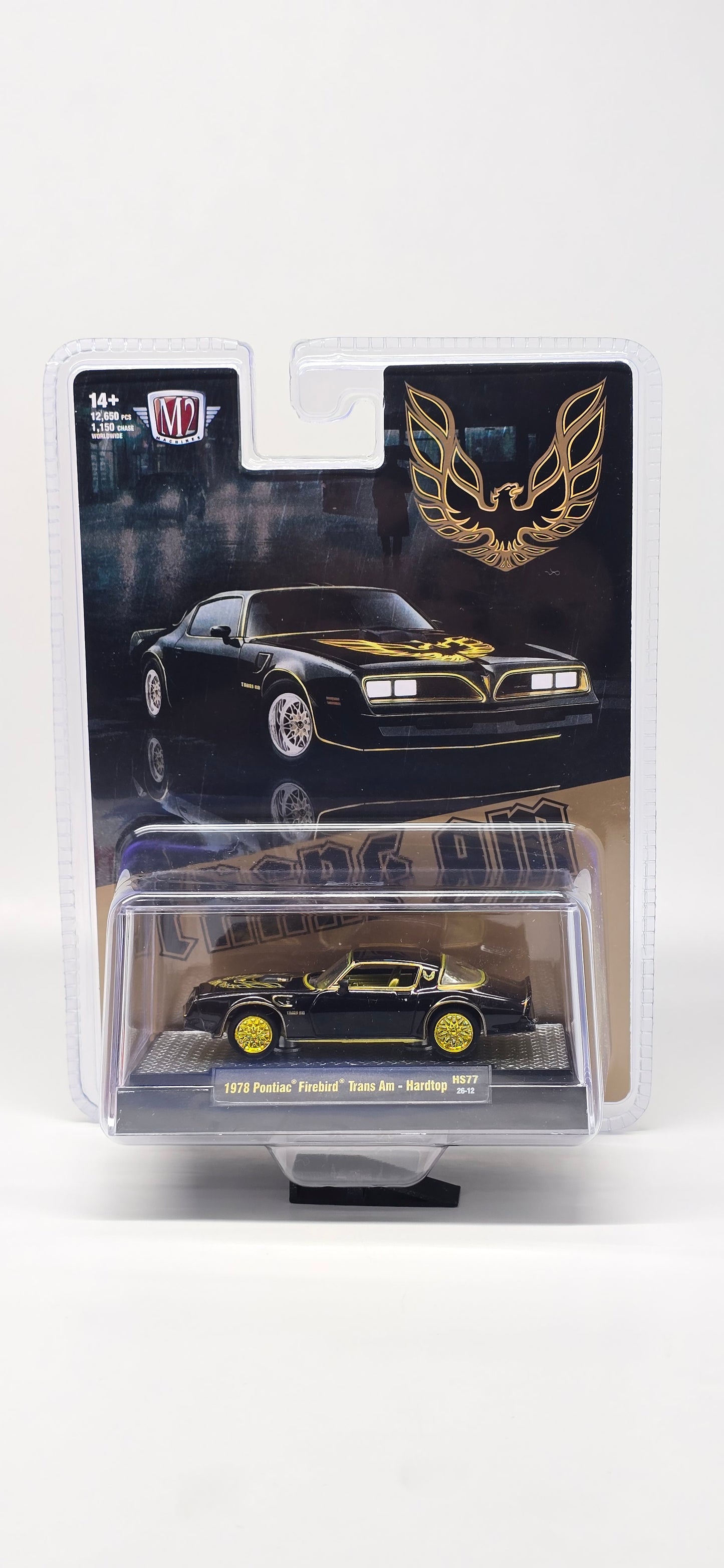 (CHASE) M2 Machines 1:64 1978 Pontiac Trans Am Firebird Special Edition – Black – Hobby Exclusive