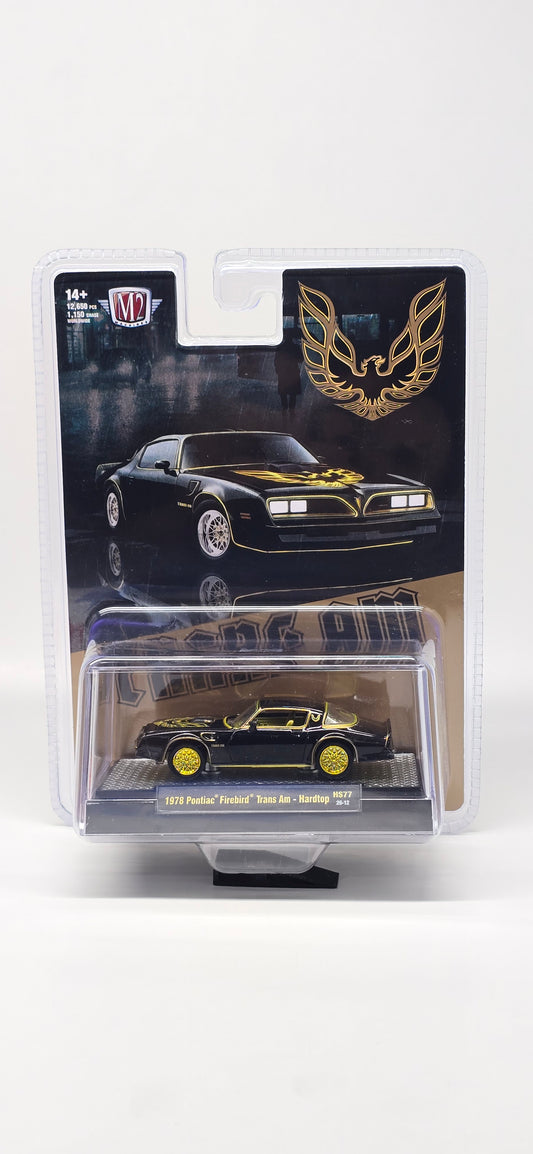 (CHASE) M2 Machines 1:64 1978 Pontiac Trans Am Firebird Special Edition – Black – Hobby Exclusive