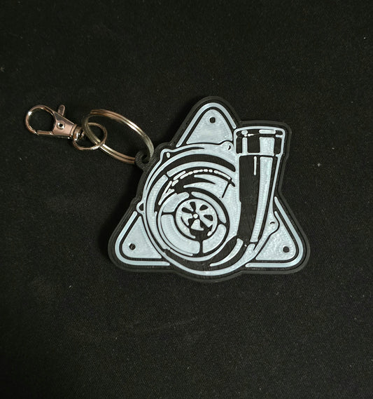 Turbo Warning keychain