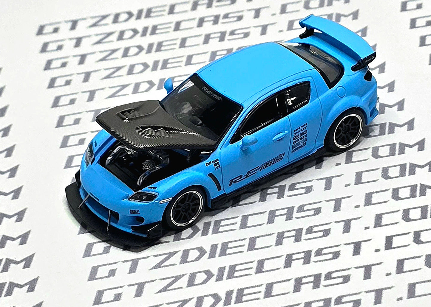 Pop Race Mazda RX-8 RE-Amemiya - Light Blue PR640270