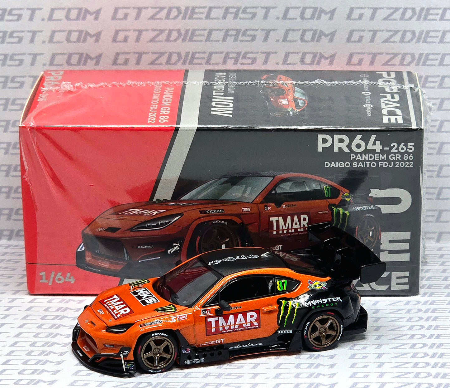 Pop Race Pandem GR 86 Daigo Saito FDJ 2022 PR64-265