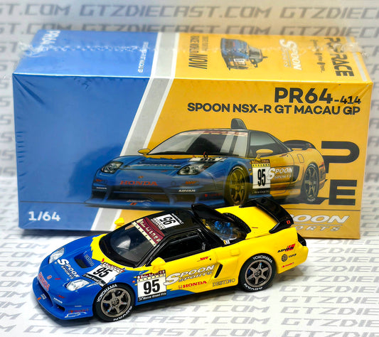 Pop Race 1:64 Spoon NSX- R GT Macau GP #95 Tokyo Auto Salon 2025 #414