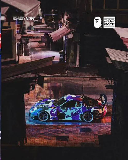 Mazda RX-7 FD3S Re-Amemiya Bape Store Hong Kong 20th Anniversary Special Edition Pop Race 1/64