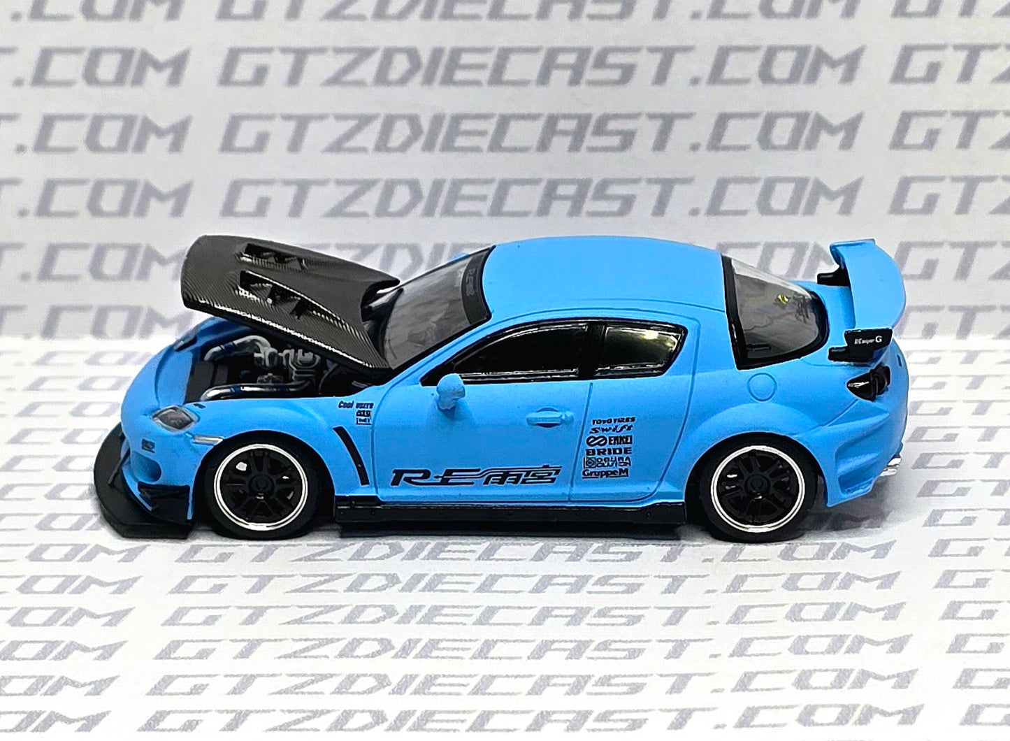 Pop Race Mazda RX-8 RE-Amemiya - Light Blue PR640270