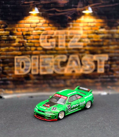 Kaido House //150 Nissan Skyline R33 Green